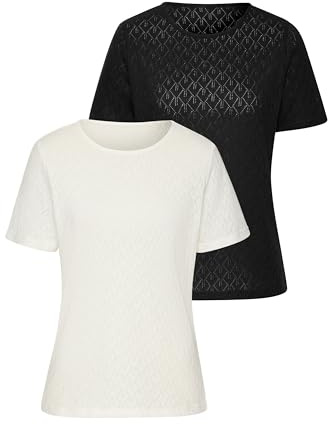 VIVANCE Damen Kurzarmshirt