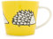 Keith Brymer Jones Collaboration Range - Scion Living Large Mug Spike Ceramic Mug - Yellow- Gift Boxed - 525ml