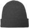 GO HEAVY Herren Basic Winter Strickmütze Dunkelgrau