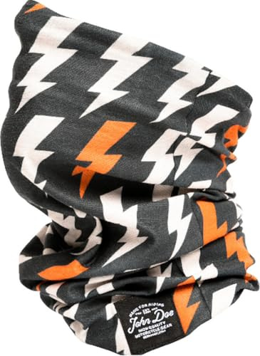 John Doe Red Flash Multifunktionstuch (Black/Orange)
