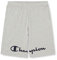 Champion Herren Legacy Authentic Pants Pro Jersey Split Logo Bermuda Badehose, Grigio Melange Chiaro, S