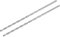 sourcing map HSS(High Speed Steel) Extra Long Twist Drill Bits, 4.5mm Drill Diameter 200mm Length 2 Pcs