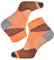 TODO RUNNING RAID - Quarter Laufsocken, Technisch, Anti-Blasen Polsterung, für Damen & Herren mit DryTex. Bunte Funktionssocken | Marathon | Trail | Joggen | Laufen | Running (39-42, Orange)