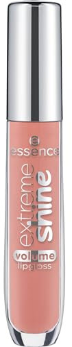 essence extreme shine volume lipgloss, Nr. 11, Nude, volumengebend, glänzend, strahlend frisch, transluzent, vegan, ölfrei, ohne Alkohol, ohne Konservierungsstoffe, 1er Pack (5ml)