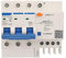 Disjoncteur différentiel 3 broches, 30 mA 230 V, DZ47LE-32 3P+N 20 A 230 V, avec protection contre les surintensités, montage sur rail DIN 35 mm