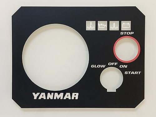 Generico YANMAR Instrument Panel Type B 3YM30 3YM20 2YM15 FACEPLATE