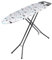 Beldray LA031190DFEU7 Compact Ironing Board – Folding Ironing Table, 7 Heights, Collapsible, Adjustable Iron Rest, Heat Reflective Surface, Lightweight, Machine Washable Dog Print Cover, 110 x 33 cm