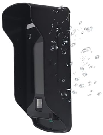 Samuliy Waterproof Door Bell | Ring Doorbell Anti-Glare - Weatherproof Rainproof Wireless Doorbell For Most Video And Any Button Door