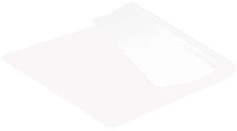 KITCHENRAKU KR Rutschfeste Silikon Unterlage, Silikone Bastelmatte, Hitzebeständige Antihaftmatte, Tischunterlage, wiederverwendbar, lebensmittelecht, spülmaschinenfest (Transparent, 50x70cm)