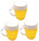 Cabilock Bierdeckel Set 3pcs Desktop Ornamente Kuchen Zubehör Für Papa Ehemann Freund