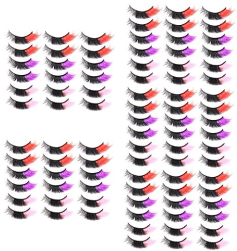 MAGICLULU Lot De 5 Faux Moelleux Pour Cosplay Pour Fêtes Vie Quotidienne Faciles À Utiliser Pour Les Débutants 9 Paires X 5