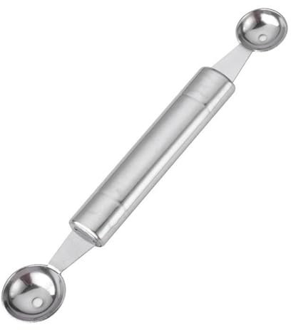 Scodella per Gelato, Cucchiaini per Gelato Antigelo Scavino per Melone Mestolo per Gelato a Doppia Faccia Scodelle per Biscotti in Acciaio Inossidabile per Cottura Al Forno Cucchiaio per Pasta per Bis