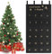 AsyinXson Weihnachts-Adventskalender 2024,Adventskalender Zum BefüLlen Stoff Mit 24 Taschen Für,Weihnachten Kalender,Adventskalender Wandteppich HäNgend Zum Wand,Für Kinder Selbstbefüllen