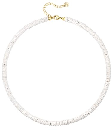 Aobei Pearl Minimalistische Türkis Choker Blau Howlit Samen Perlen Halskette Böhmische Edelstein Schmuck für Frauen 15