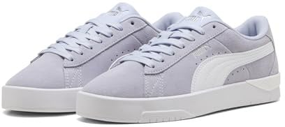 PUMA Damen Jada Classic Suede Sneakers 40 Cool Weather White Silver Blue Metallic