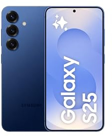 Samsung Galaxy S25 5G SM-S931B/DS 256GB 12GB Dual SIM Factory Unlocked GSM Smartphone, 6.2 120Hz AMOLED Display, 50MP Cameras - International Version (Navy)