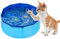 Piriuuo Piscine pour chat - Pliable - En PVC - Antidérapante et résistante à l'usure - Pour chien et chat - 30 x 11 cm