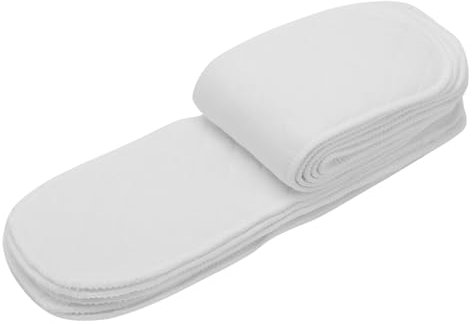 Stoffwindel Windel Liner Einfügen weicher atmungsaktiver Bio -Baumwollbaby moderne Stoffwindel für Kleinkinder 10pcs 32x12 cm (Sechster Stock (32 * 12 cm))