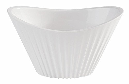 APS 84777 MINI Melamin Schale, 9, 5 x 5, 5 x 5, 5 cm, 0, 07 ltr, Weiß