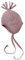 Engel Natur, Fleece Mütze, 100% Wolle (kbT) (86/92, Rosenholz Melange)