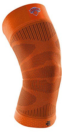 BAUERFEIND Rodillera Sports Compression Knee Support NBA con el logo del equipo