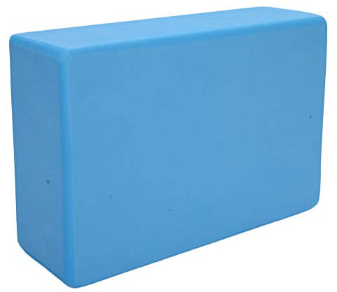 Bicaquu Yoga-Block, EVA, Blau, 23 x 15 x 7,5 cm