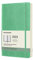 Moleskine Wochenplaner 2022, 12 Monate Wochenkalender, Wochenplaner und Notizbuch, weicher Einband, Format Groβ 13 x 21 cm, Farbe eisgrün, 144 Seiten