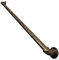 RTY-BY Treppengeländer Treppen handlauf Halterung Antik Wandhandlauf Handlaufhalter | Treppenläufe Geländer Bausatz Gerade Stangen Korridor, 150 180 300 cm, Gold-Kupfer (Size : 60cm (2ft))