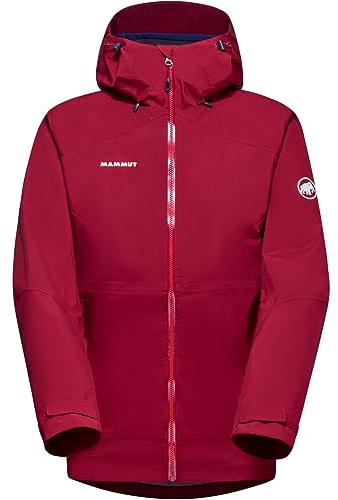 Mammut Convey Tour HS Hooded Women's Jacket blood red/black S