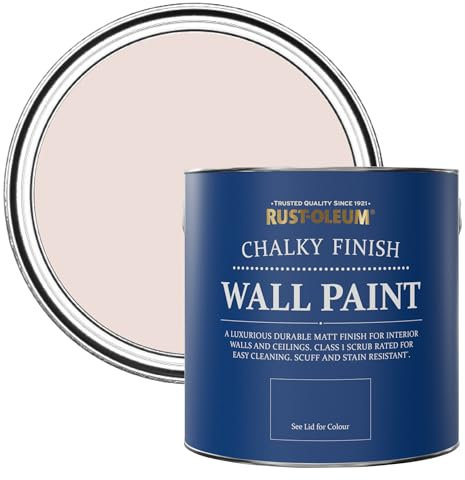 Rust-Oleum Pink Matt Emulsion Wall Paint - Elbow Beach 2.5L
