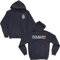 Sudadera de la Policia con el escudo nuevo. Cuerpon Nacional de Policia. Policia española. Regalo para opositor. Opositor policia. Spanish Police. UIP. UPR. GAC. Zetas Policia. (XXL, Azul con capucha)