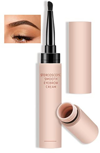 Boobeen Mehrzweck-Augenbrauenstift, wasserfester, langlebiger Augenbrauenstift, brauner Eyeliner-Stift, natürliches mattes Augenbrauen-Make-up