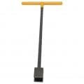 PSSOPP Water Meter Key Stopcock Key Curb Valve Wrench Tool with T Handle for Curb and Main Water Valve (Yellow)