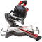 Excel 216mm Compound Mitre Saw with Laser - 1500W/240V ~ 50Hz with Laser - No Load Speed 5000RPM, Mitre Cut 155 x 70mm, Compound Cut 155 x 35mm, Blade, Extension Bar, Dust Bag, Belt Drive