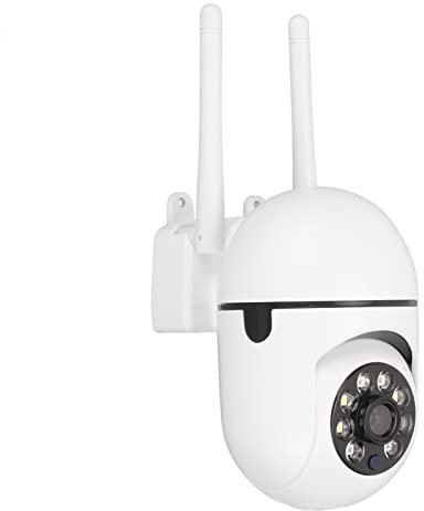 Intelligente Überwachungskamera, 1080P HD 3MP WiFi-Überwachungskamera mit Flutlicht, Nachtsicht, Bewegungsmelder, 2-Wege-Audio, 360-Grad-Ansicht, Intelligente Heimkameras,