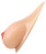 Surrycee Silicone Mammaires Formes Réaliste Affaissement Chute Auto-Adhésif Prothèse Faux Seins Soutien-Gorge Coussinets pour Crossdresser/Mastectomy Patient/Transgenre,Nude,800g/Pair
