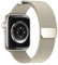 Magnet für Apple Watch Armband 45mm 44mm Ultra 49mm 41mm 40mm iWatch Armbänder 46mm 42mm 38mm Herren/Damen,Metall Edelstahl Milanaise Band für Apfelband Series 10 9 8 7 6 5 4 3 2 Se 2nd Ersatzarmband