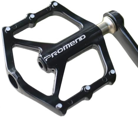 PLATT Fahrradpedale, 9/16 Zoll, Aluminiumlegierung, 3 Lager, rutschfest, hochfest, MTB-Pedale, flache Pedale für Mountain/Rennrad, BMX (1 Paar)