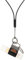 Desing Wish Lanyard Lippenbalsamhalter Halsband mit Schlüsselringen Tragbarer Lippenbalsamhalter Lanyard Halskette Leine Halter für Alle Lippenbalsam Kinder/Schule/Reisen Geburtstag Geschenk (Grau)
