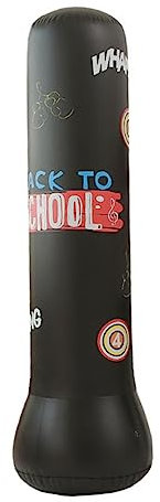 HANABASS Colonne De Boxe Gonflable pour Entraînement Et Détente Tumbler Résistant pour Adultes Et Garçon Fille De Sportif pour Séances De Kick-Boxing