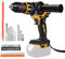 Trapano a martello senza fili compatibile con batteria Dewalt da 20 V, cacciavite a percussione compatto 1350PRM brushless con 1064 libbre (120 N) M) per miglioramento della casa, lavorazione del