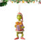 Grinch Decorazione Natalizia, 3D Grinch Albero di Natale Ciondolo, Decorazione per Ciondoli di Natale, Ornamenti di Natale per Albero, Divertenti Decorazioni in Resina Verde per Casa, Festa