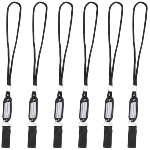 KSOIQPU 6 Stück Gehstock Handgelenkbänder,Krücken Handgelenkschlaufe,Armband für Gehstock,Zubehör für Wanderkrücken,Gehstock Schlaufen personalisierung auf Englisch möglich