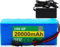 36V 20Ah Batterie Akku 24V 36V 48V 8Ah 10Ah 12Ah 15Ah 20Ah Ebike Batterie 10S6P Fahrrad Akku für 1000W 750W 500W 350W 250W Elektrofahrradakku Lithium-Akkupack mit 2 A Ladegerät 29.4V 20AH,XT60