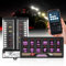 Panneau de commutation à distance Bluetooth Chelhead RGB 12 gangs, contrôle de batterie, interrupteur à impulsion momentané pour contrôle de barre lumineuse LED, application étanche