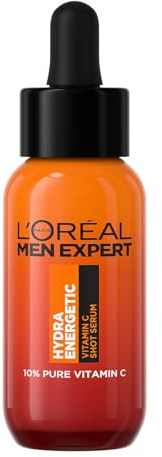 L'Oréal Men Expert Vitamin C Serum 30ml | Serum pflegt die Haut mit einem Vitamin C Schuss