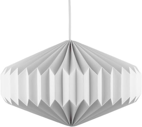 Umikk Origami Design Papier Lampenschirm, Nordische Kreativpapier Lampenschirm Deko Papier Laterne, Deckenlampen Shad, Lampenschirm Hängelampe für Zuhause Schlafzimmer Wohnzimmer (Stil 2)