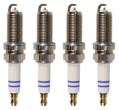 FWRCCMJ 4 Stück 0041594503 Normale Zündkerze passend for W203 W211 W215 W219 A0041594503