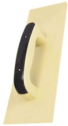 Truelle à ciment lisse avec poignée ergonomique multifonctionnelle avec surfaces lisses pour mur sol et projets extérieurs Truelle à ciment