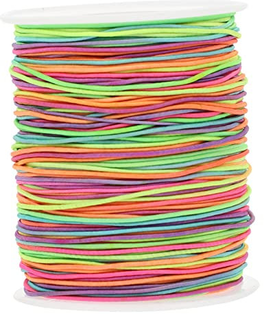 ORFOFE 1 rotolo Corda Elastico per Gioielli DIY Filo Resistente e Morbido per Collane e Bracciali Corda Versatile e Duratura per Creazioni Artigianali